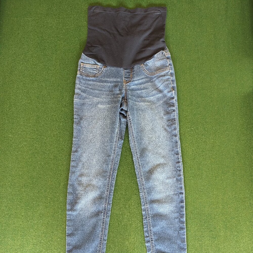 Harper Grey Maternity Jeans